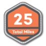 25 Total Miles | 100 Alabama Miles Challenge